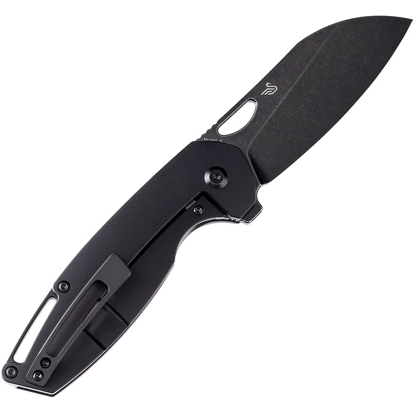 Model 6 Framelock Timascus - K1022B4