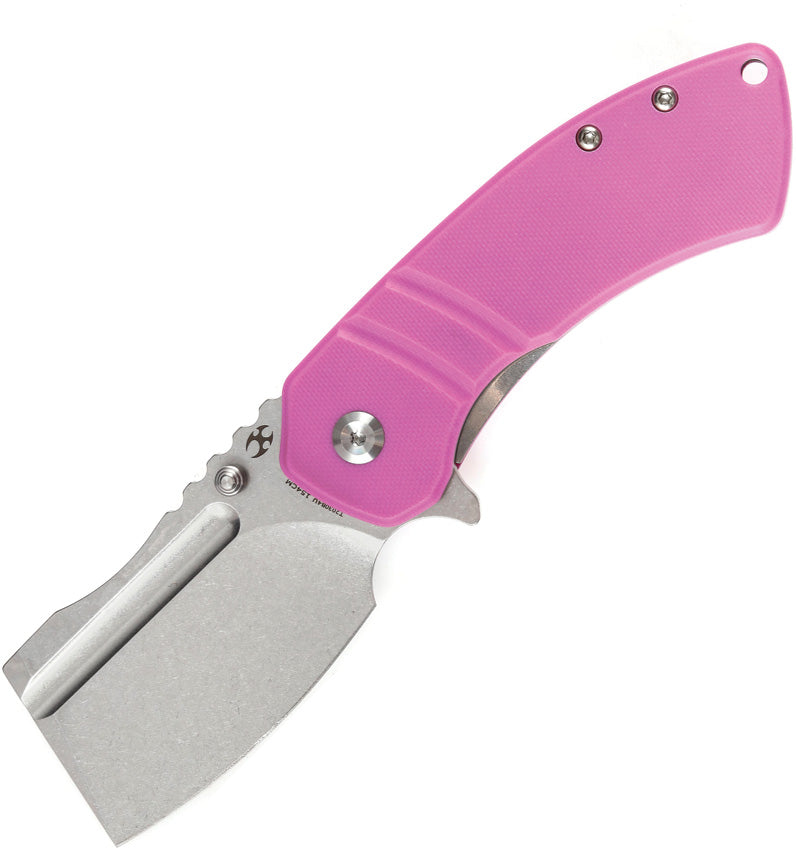 M+ Korvid Linerlock Pink G10 - KT2030B4U