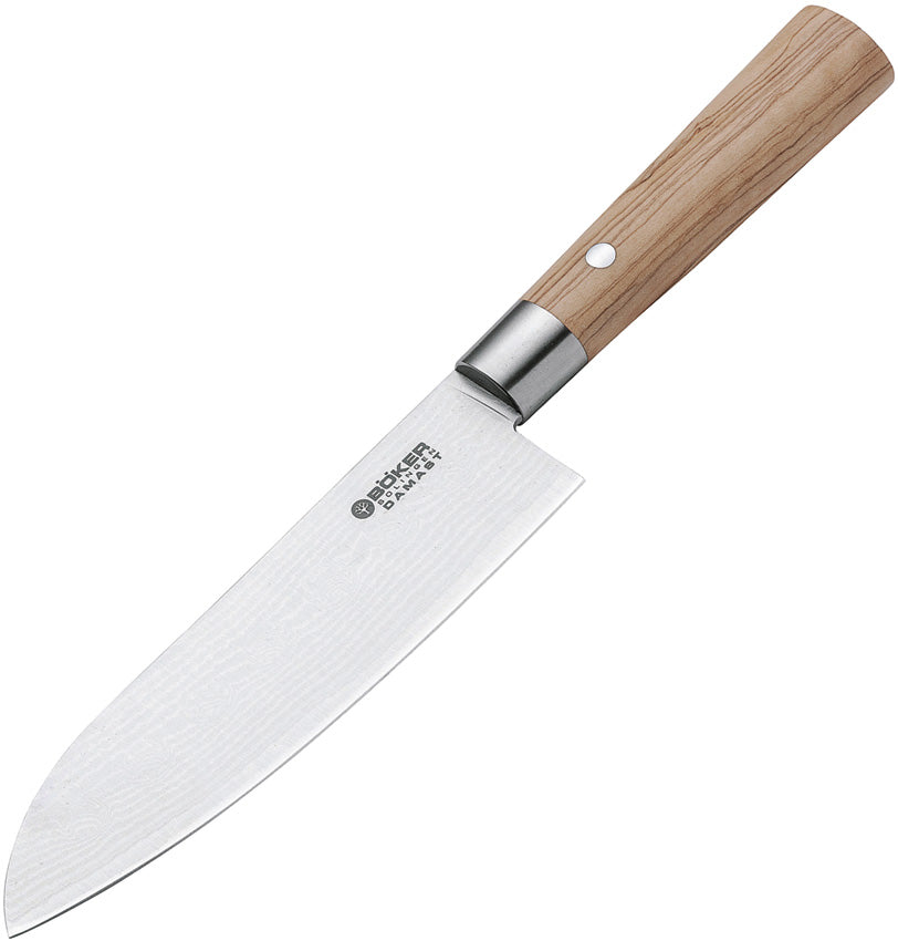 Santoku Olive Damaste - BO130437DAM