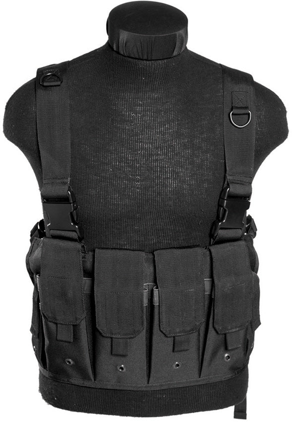 Black Mag Carrier Chest Rig - M4484