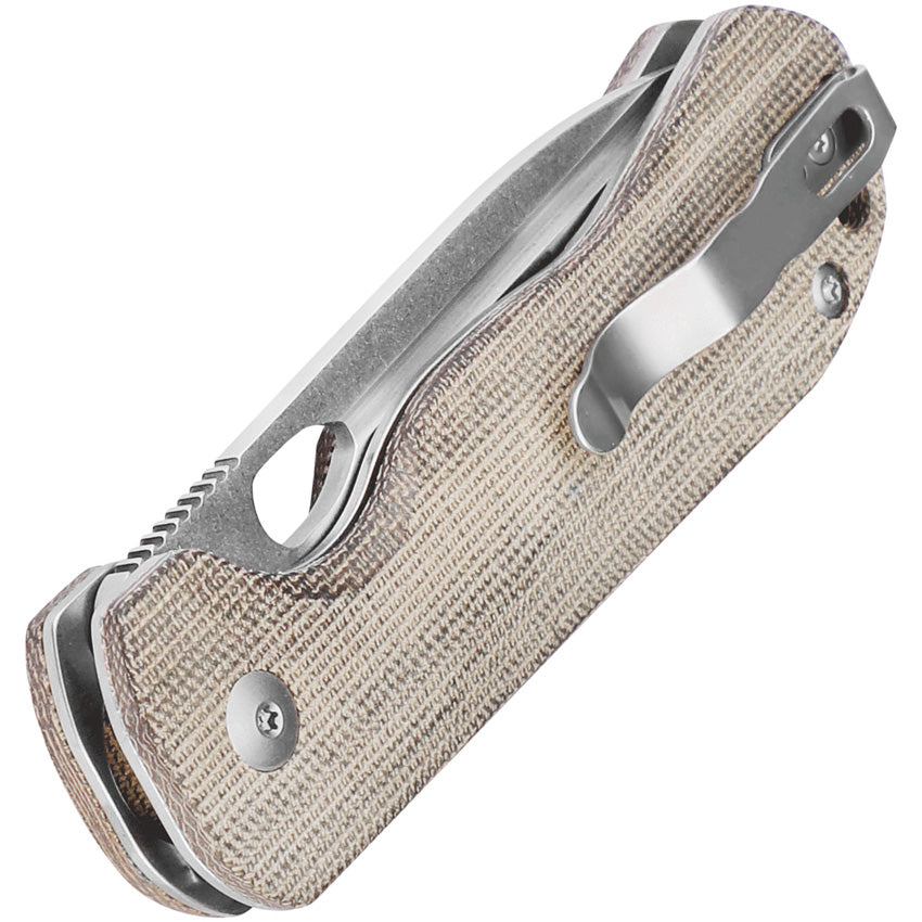 Bugai Linerlock Micarta Grn - KIV3627C1