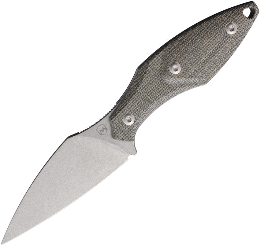 Hawky Fixed Blade Green Mic - MER9HWKGCFC