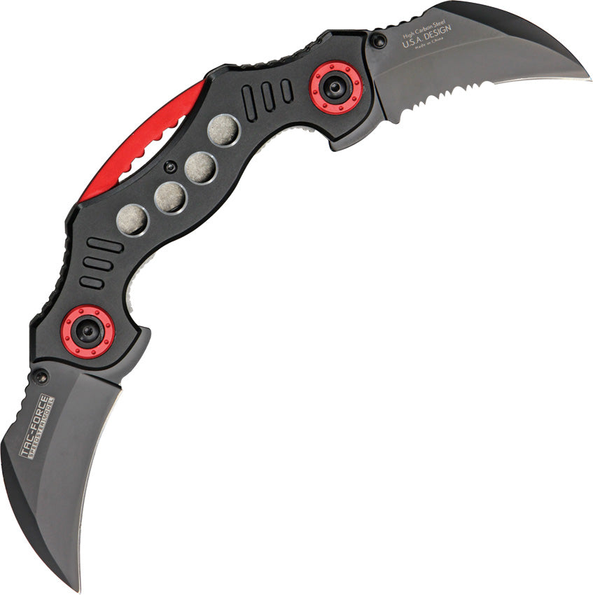 Twin Blade Linerlock A/O - TF669BK