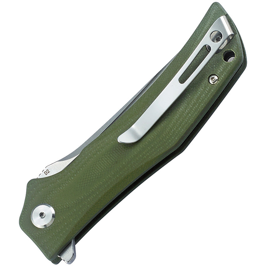 Scimitar G10 Linerlock Green - BTKG05B1