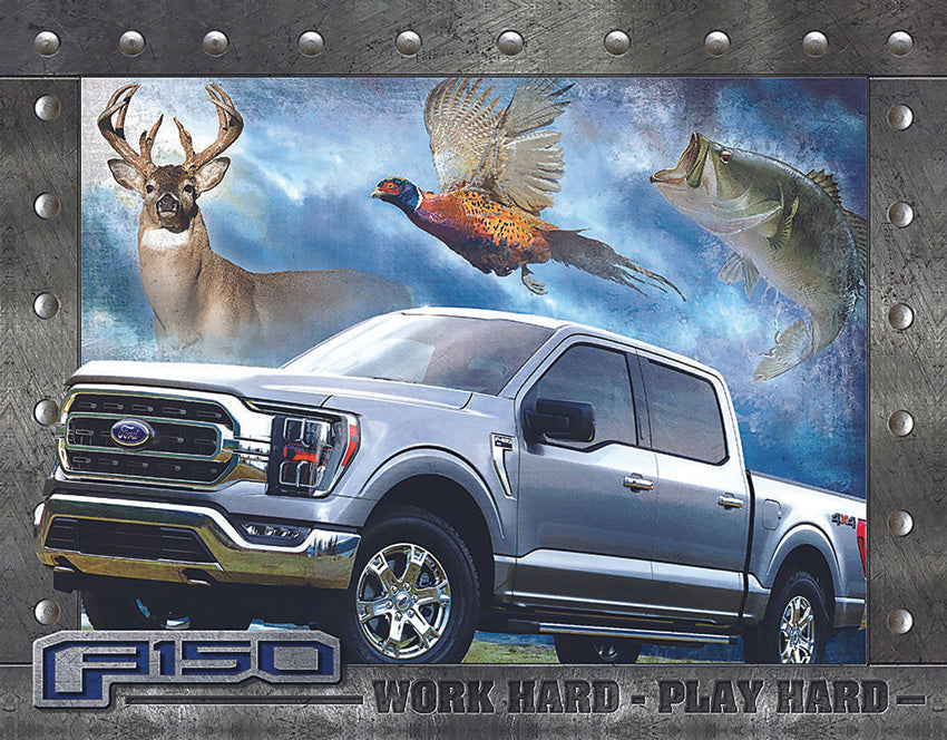 Ford F-150 Tin Sign - TSN2472