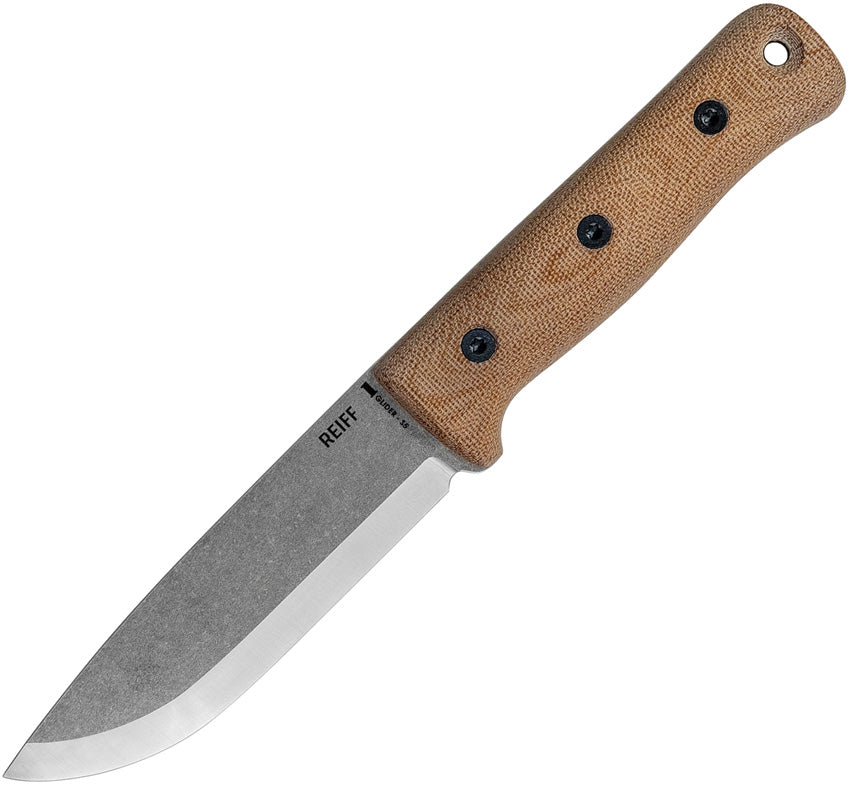 S5 Fixed Blade Nat Micarta - REKS5021NCML