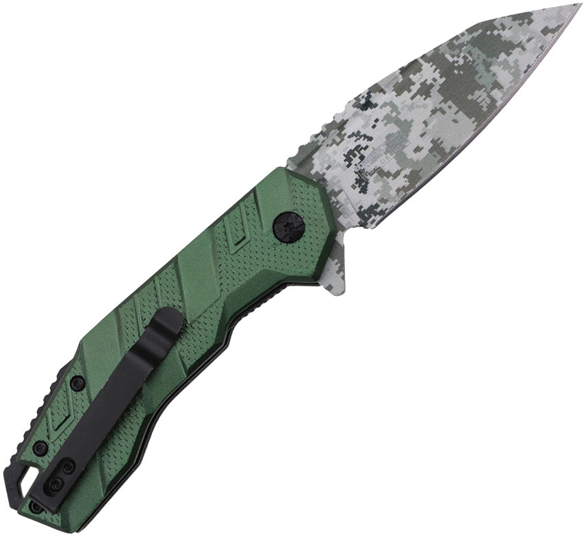 Linerlock Digi Camo A/O Green - TF1049GN