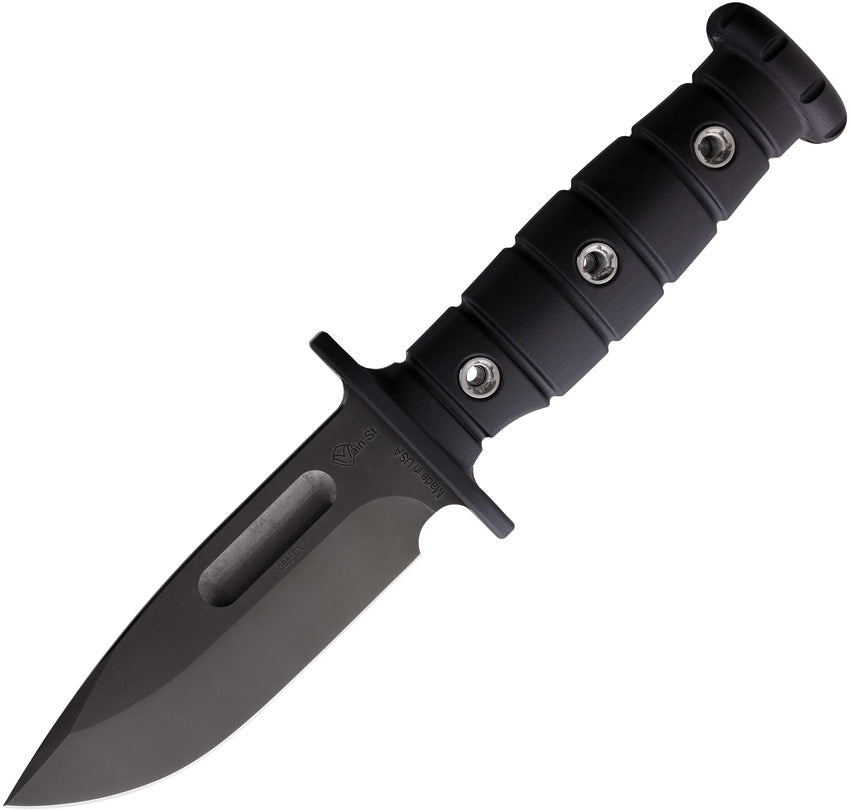 Luke Airman Fixed Blade Black - MMS024