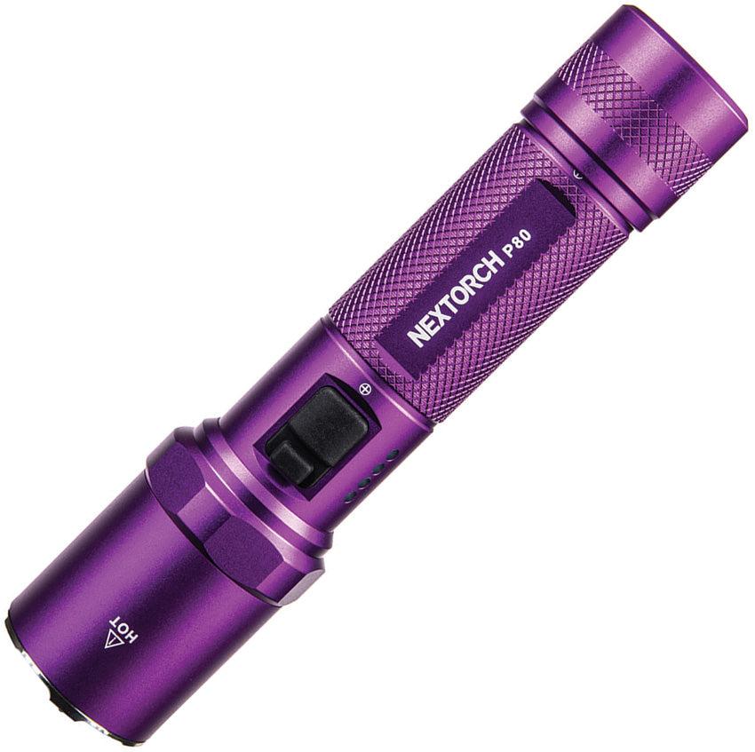 P80 Tactical Flashlight Purple - NXP80PR