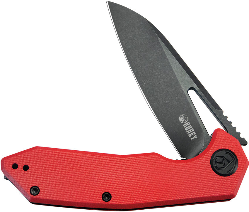 Vagrant Linerlock Black Red - KUB291K
