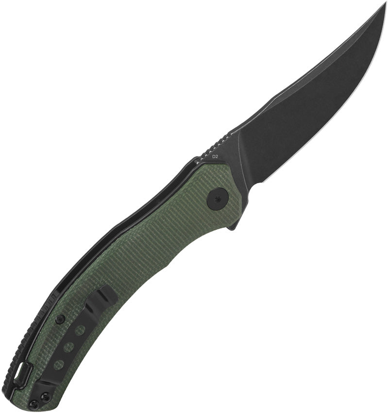 Walrus Linerlock Black Green - QS151C2