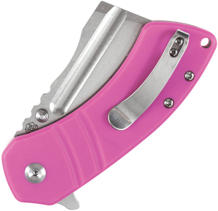 M+ Korvid Linerlock Pink G10 - KT2030B4U