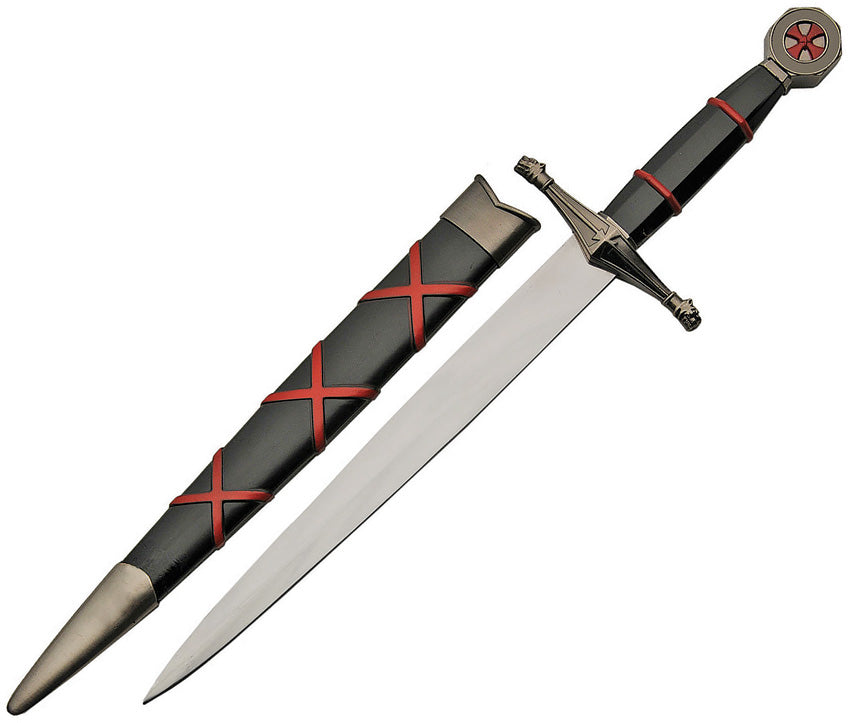 Knights Templar Dagger Red - CN211437