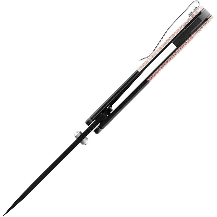 Warrior Linerlock Brn Micarta - KT1005S5