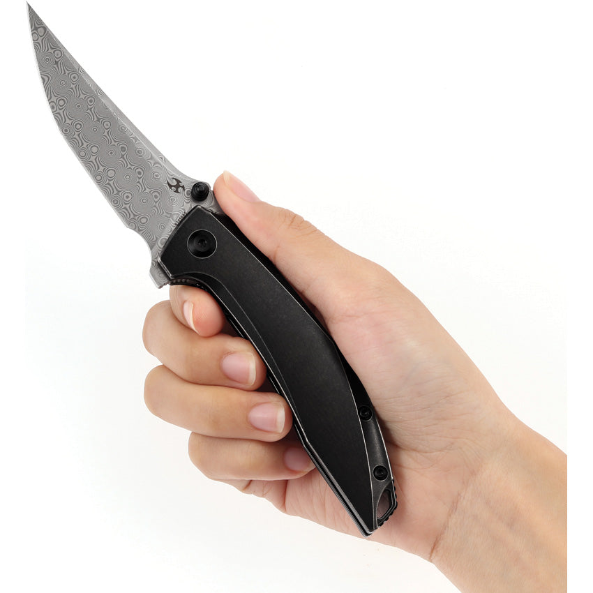Baku Linerlock Black Damascus - K1056A5