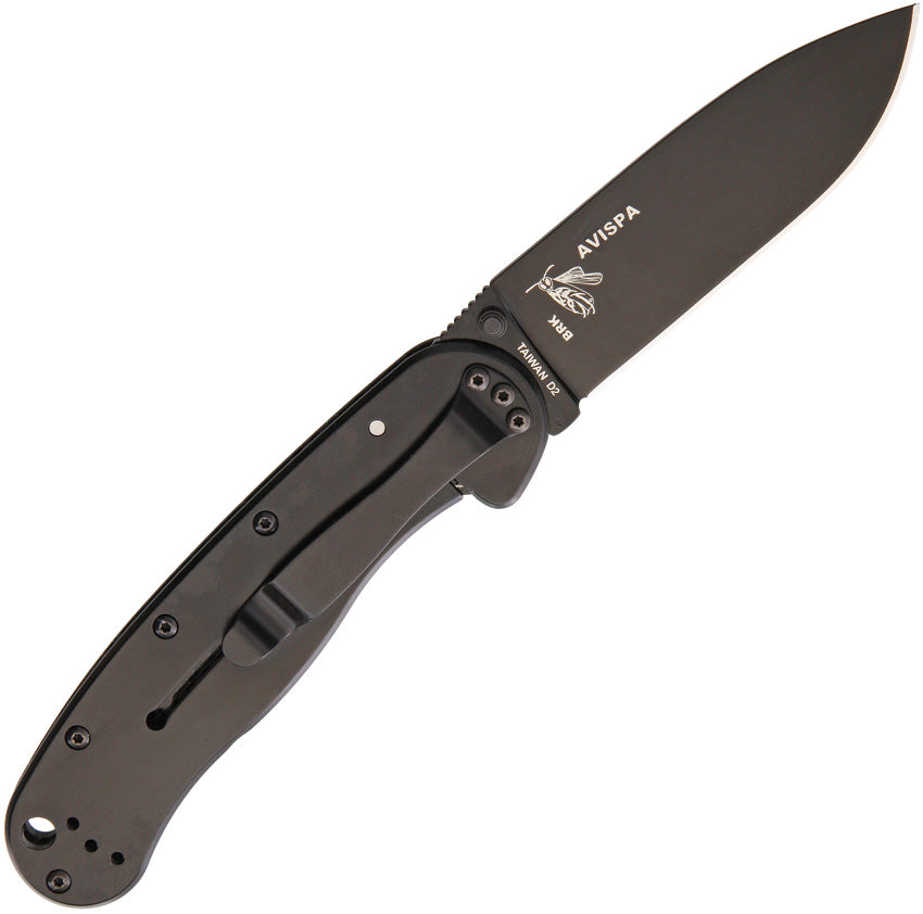 Avispa Framelock CF/Black D2 - BRK1302CFB