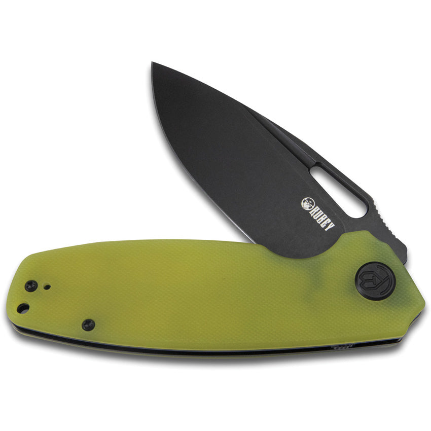 Tityus Linerlock Black Yellow - KUB322G