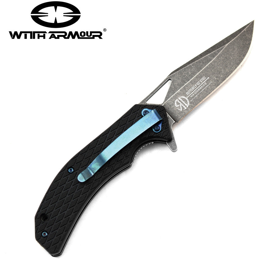Butterfly Linerlock Black - WAR008BKD2