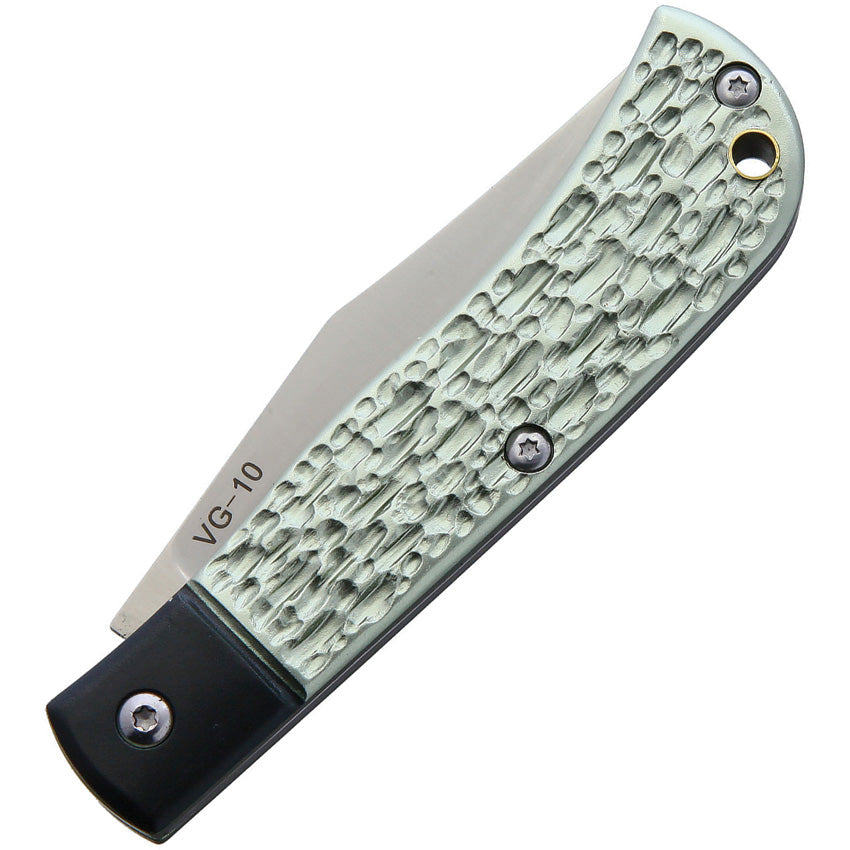 Green Aluminum Folder - RR2107