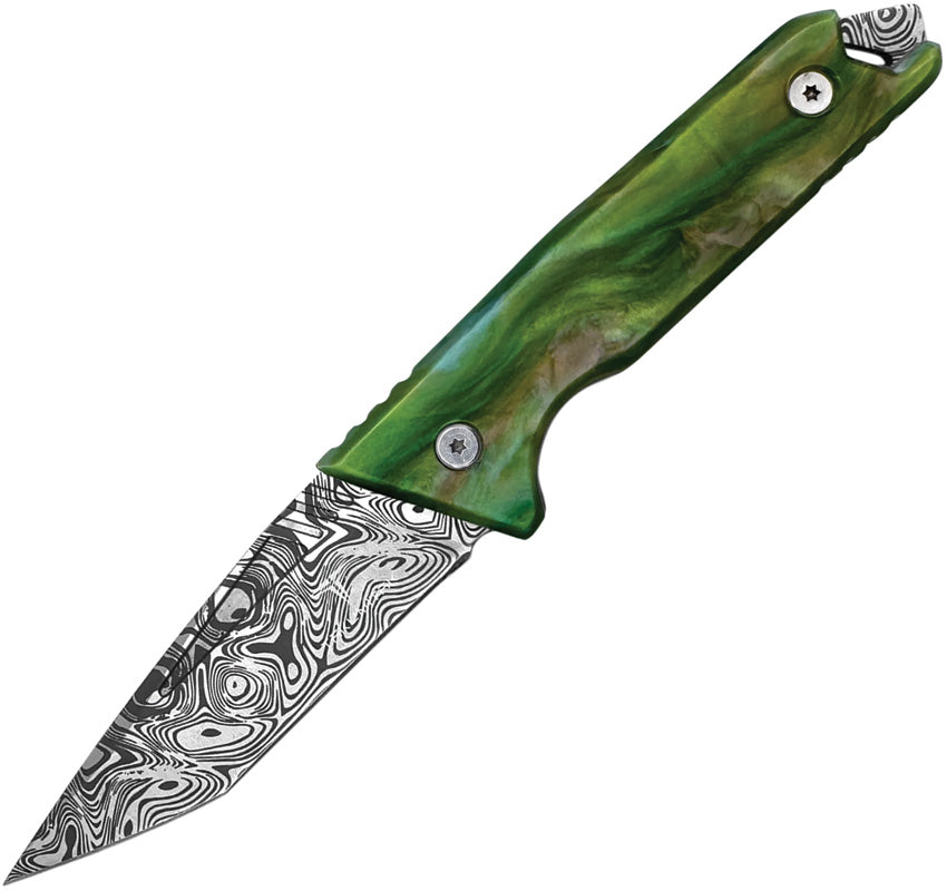 Bloodstrike Fixed Blade Grn - TKF501GNCS