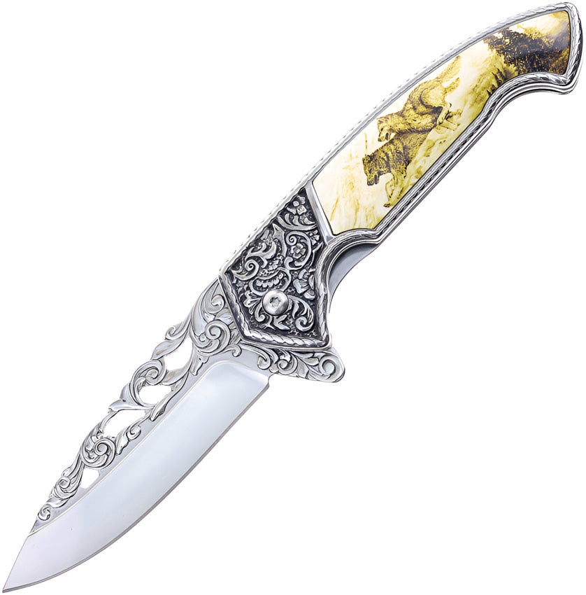 Wildlife Framelock A/O Wolf - STT27801WF