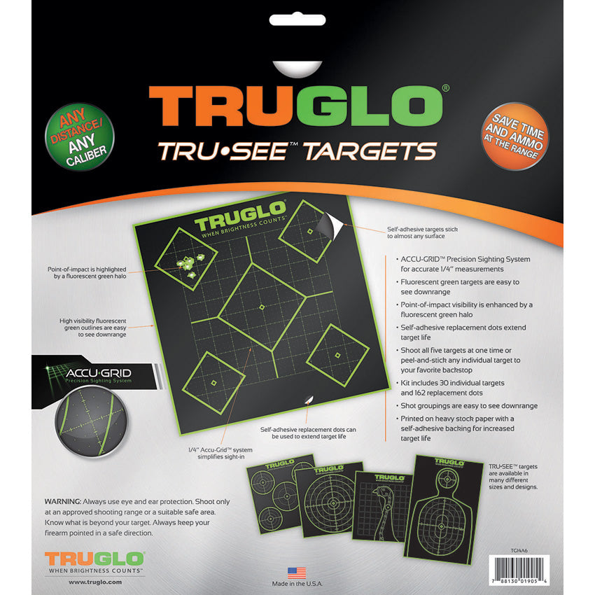 Tru-See Diamond Target 6pk - TG14A6