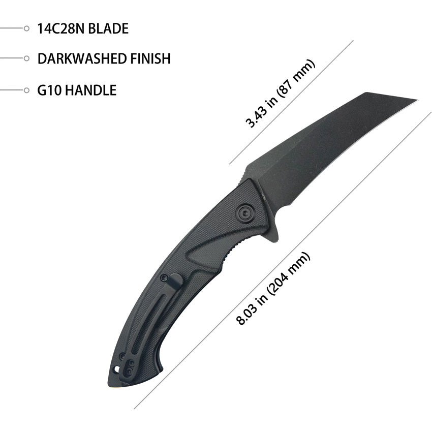 Anteater Linerlock Blackwash - KUB212D