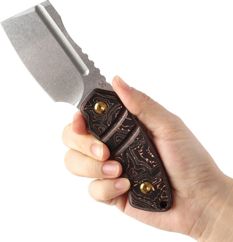 Korvid S Fixed Blade Copper CF - KG2030A7
