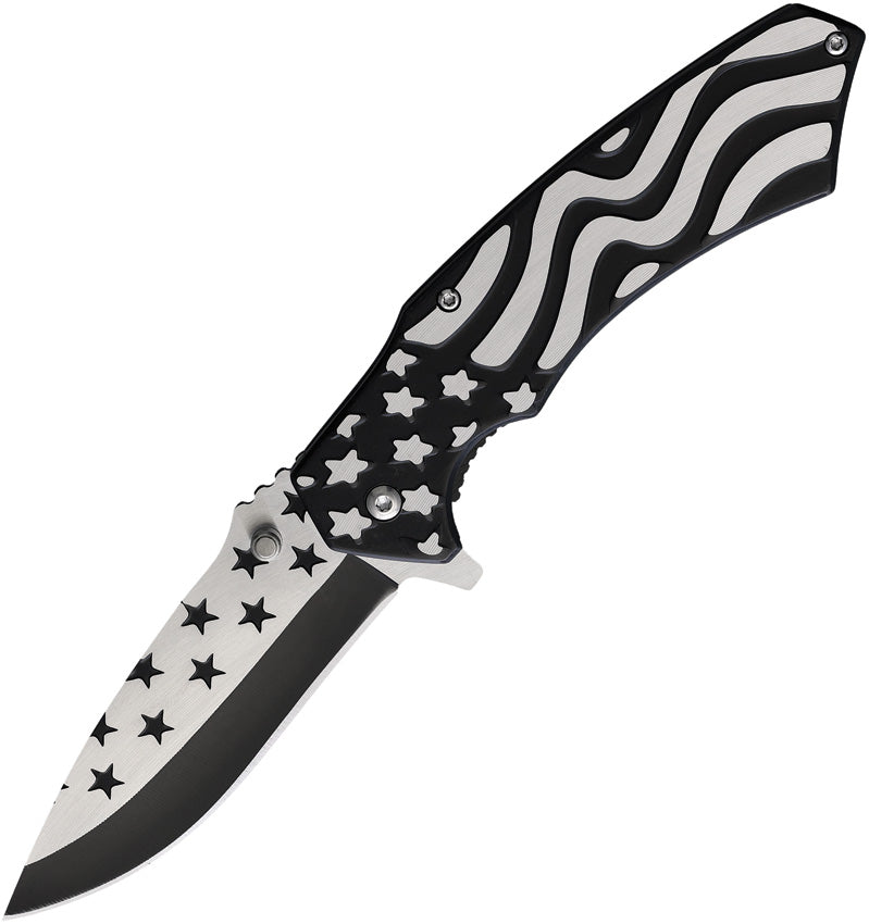 Flag Linerlock A/O Black - STT277289BK
