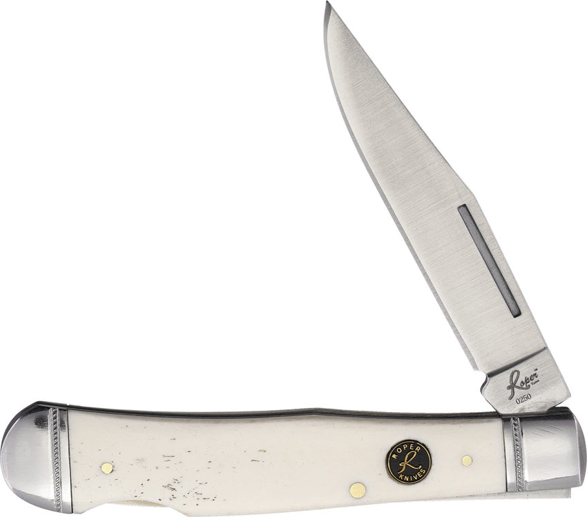 Lockback Trapper White Smooth - RP0005CWB