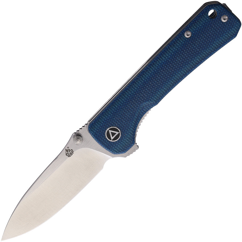 Hawk Linerlock Blue Micarta - QS131I