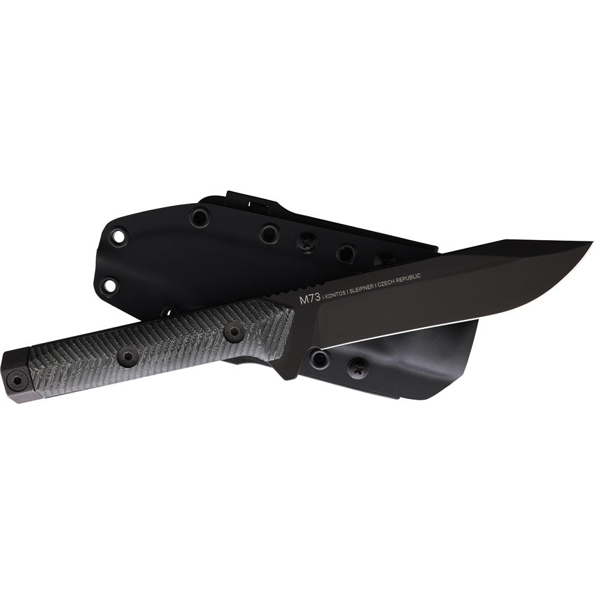 M73 Kontos Fixed Blade Black - ANVM73002