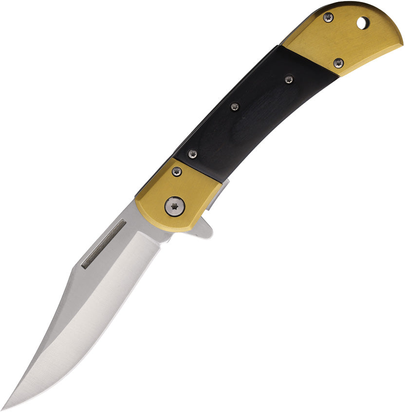 A/O Linerlock Gold/Black - EE10009GB