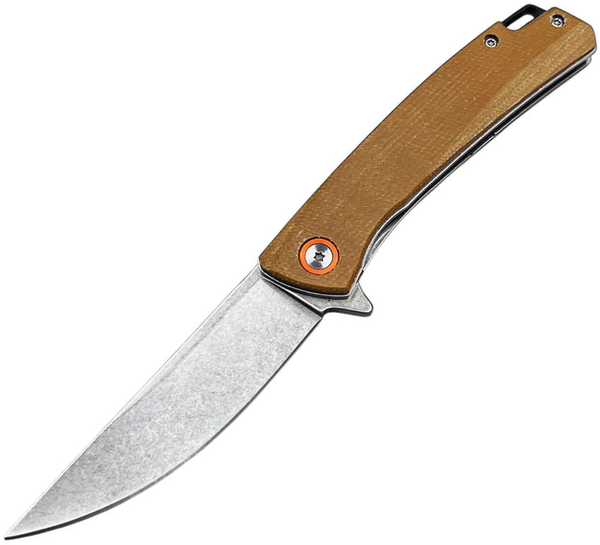 Linerlock Tan Micarta - EE10B013OR