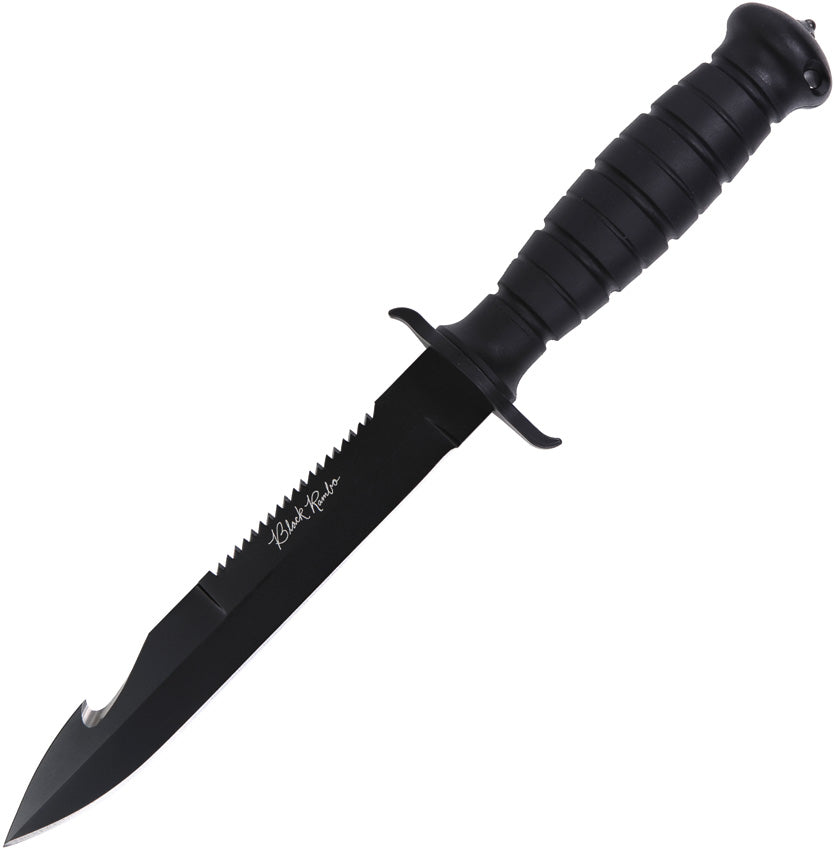 Black Rambo Savage Fixed Blade - VNIFB32FPBBK