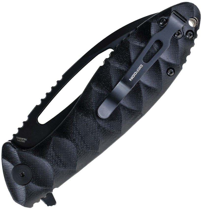 Tactical Linerlock Black - TD009FBK