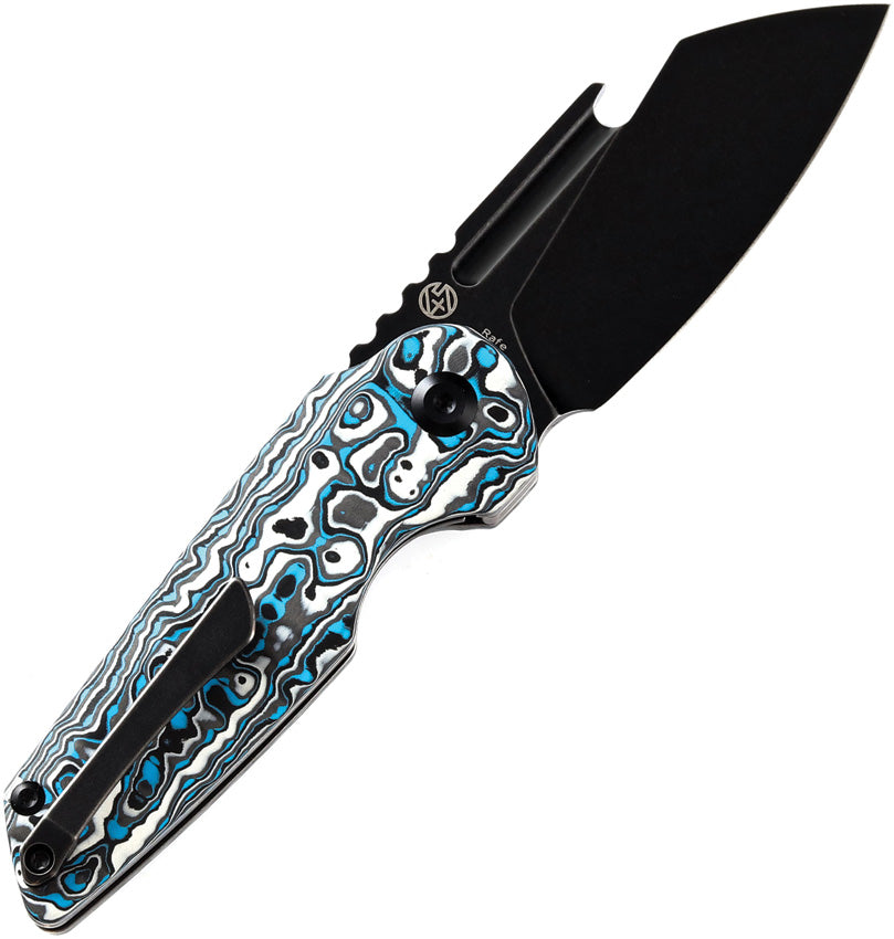 Rafe Linerlock Blue/White CF - K2048A6
