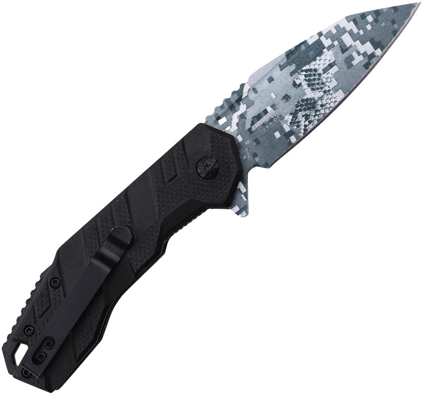 Linerlock Digi Camo A/O Black - TF1049BK