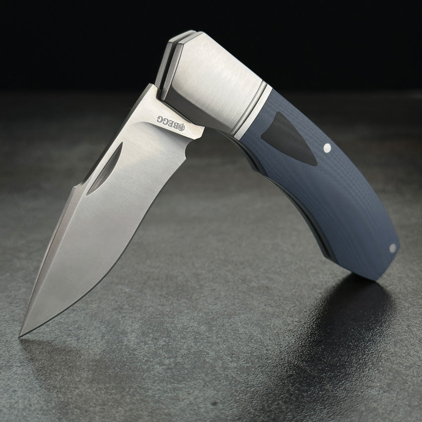 Recurve Slip Joint Blue G10 - BG039