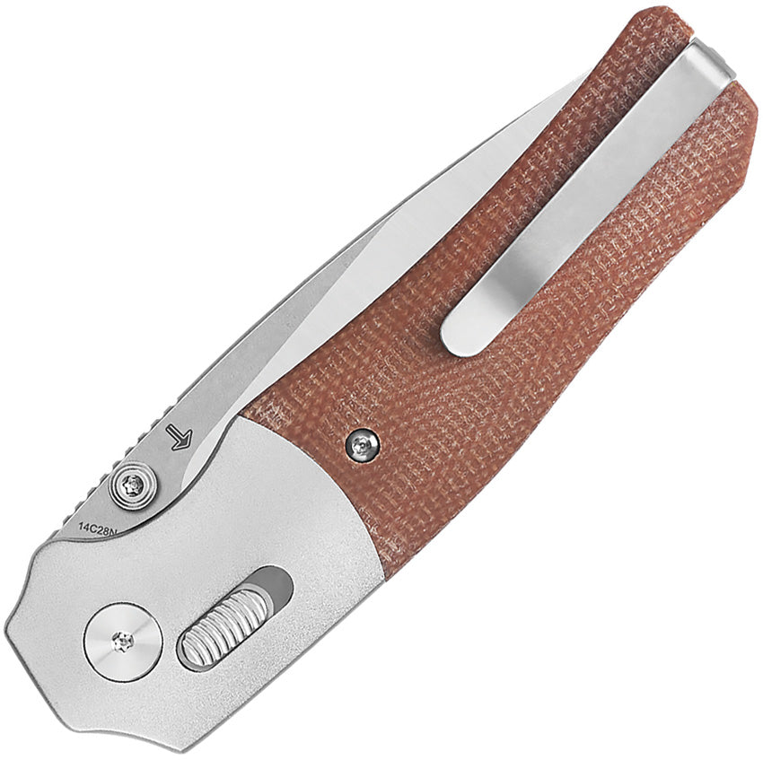 Vault Glyde Lock Tan Micarta - QS157C1