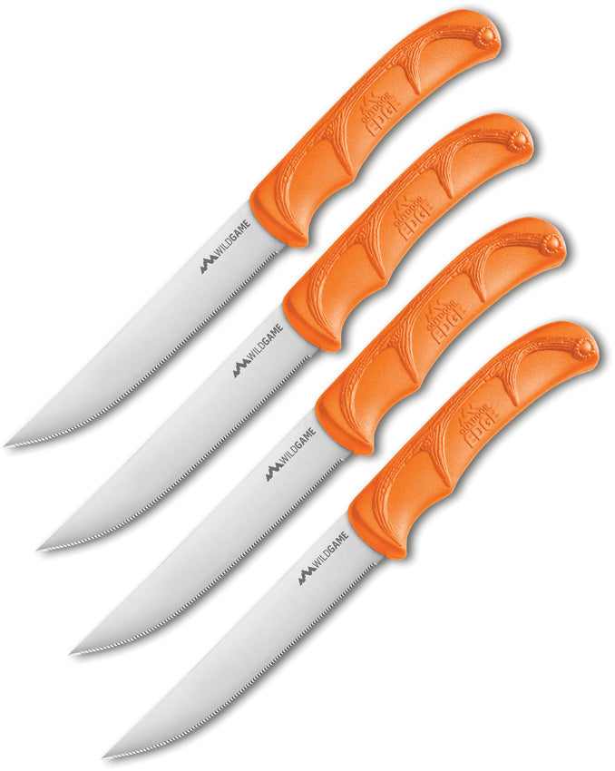 Wild Game Steak Knives Orange - OESTB4C