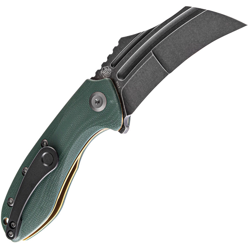 KTC3 Linerlock Green G10 - KT1031A2