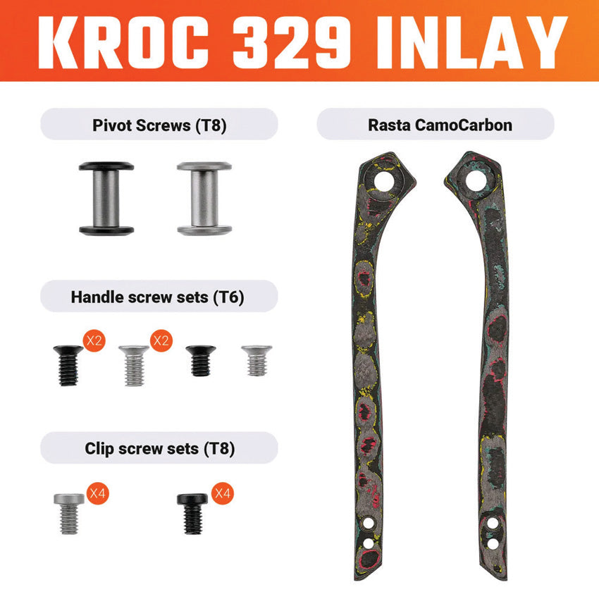Kroc 329 Inlay Rasta Camo - VOSW0203