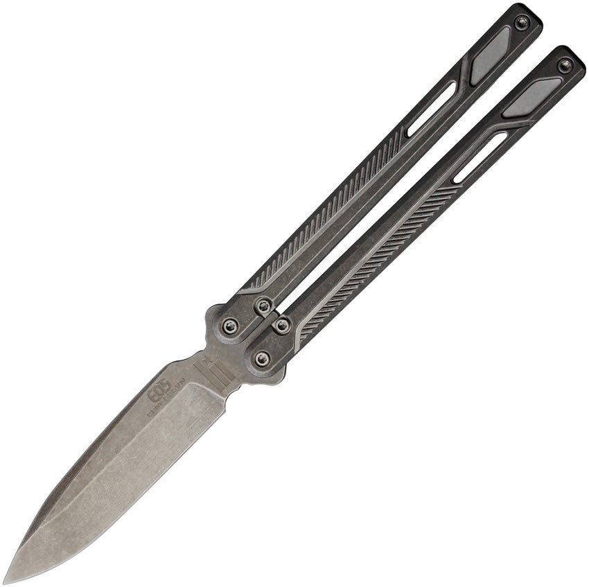 Serpent Butterfly Knife Gray - EOS074