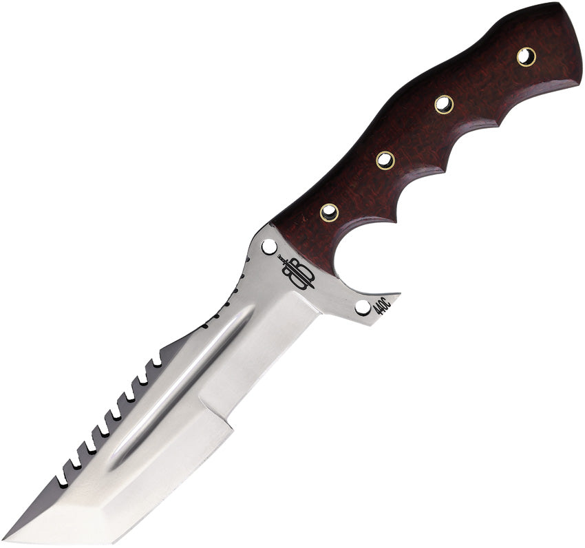 Tanto Tracker Red Micarta - BNB1221TT