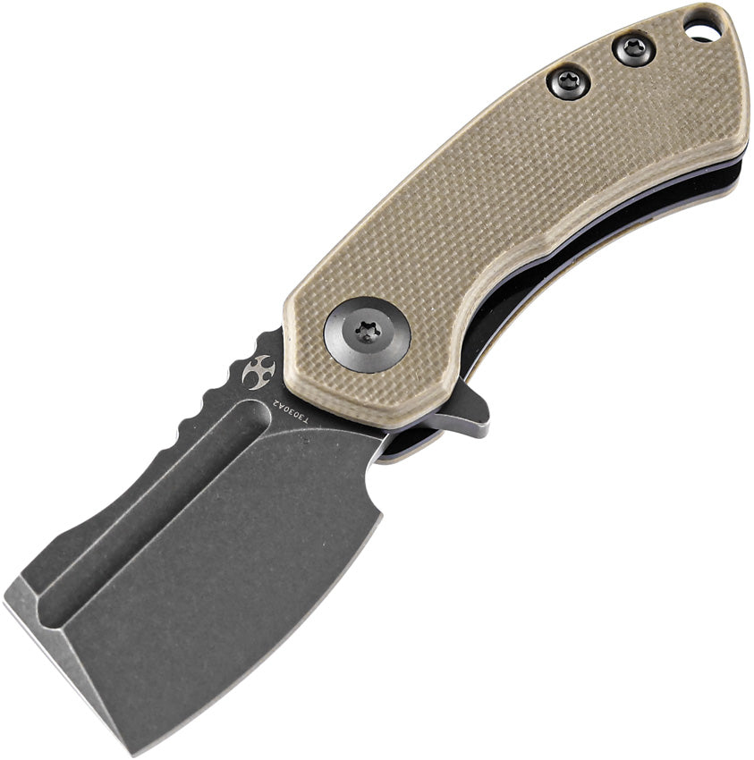 Mini Korvid Linerlock Tan - KT3030A2