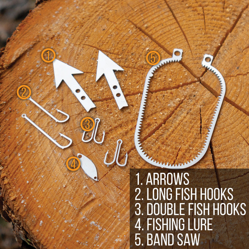 Dog Tag Survival Card 2-Pack - RYM15