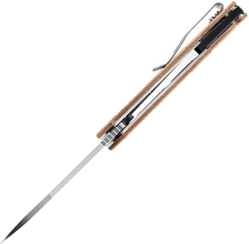 Model 6 Linerlock Brn Micarta - KT1022A5