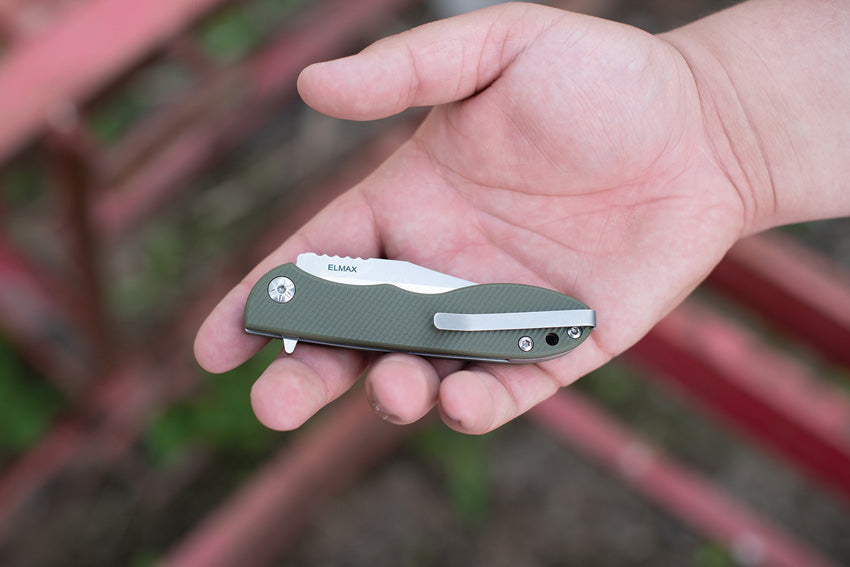 MSF Linerlock Green Elmax - TPMSFG01