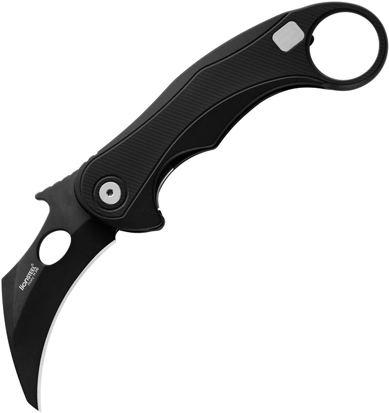 LEone Mid Framelock Black - LSTLE2ABB